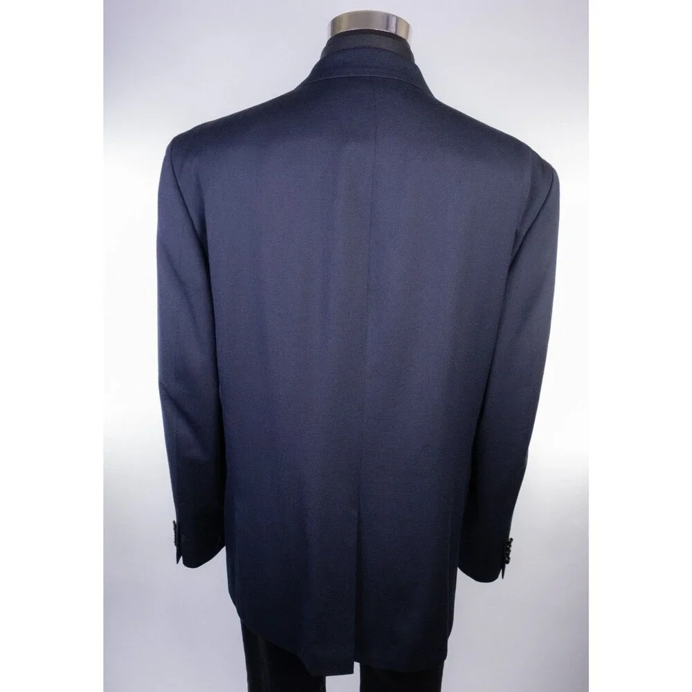 Stafford Performance Blazer Sport Coat 50L Bronze 2-Button Stretch Wool Jacket